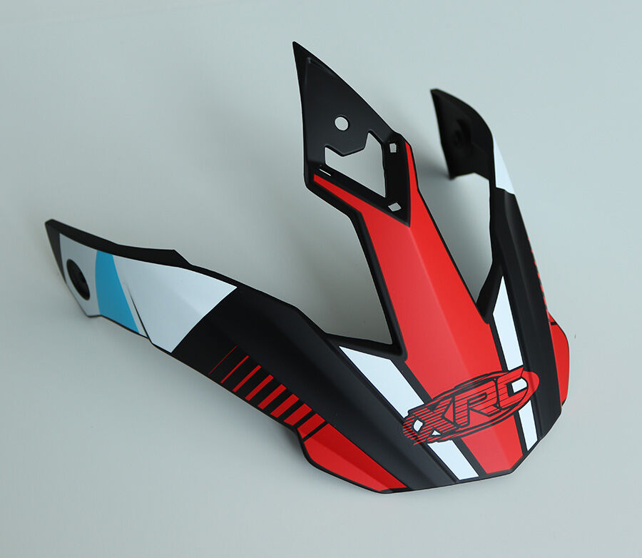 Šilt XRC 20PE606 peak matt black/red/blue