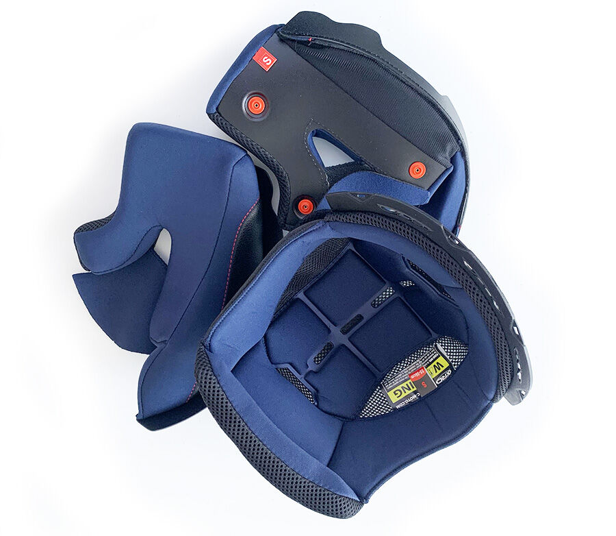 Výstelka a lícnica pro helmy XRC FS-813 Silverstone